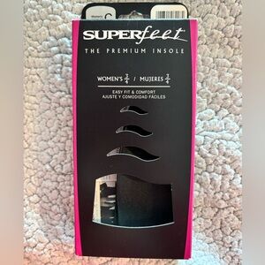 Superfeet Insoles EasyFit Women's Size C Size 6.5-8 6 1/2-8